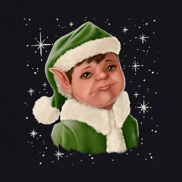Sad Elf Blue Christmas by SavageHardyFree